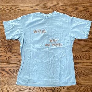 Light Blue Graphic T-Shirt